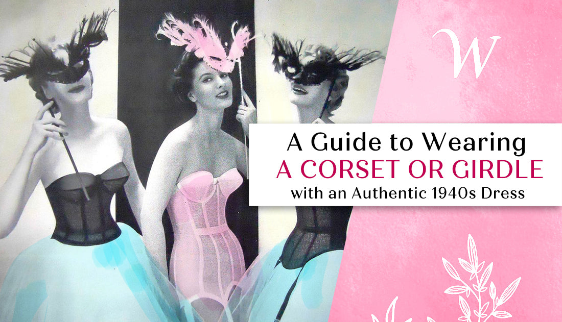 What are the differences between a girdle and a corset?