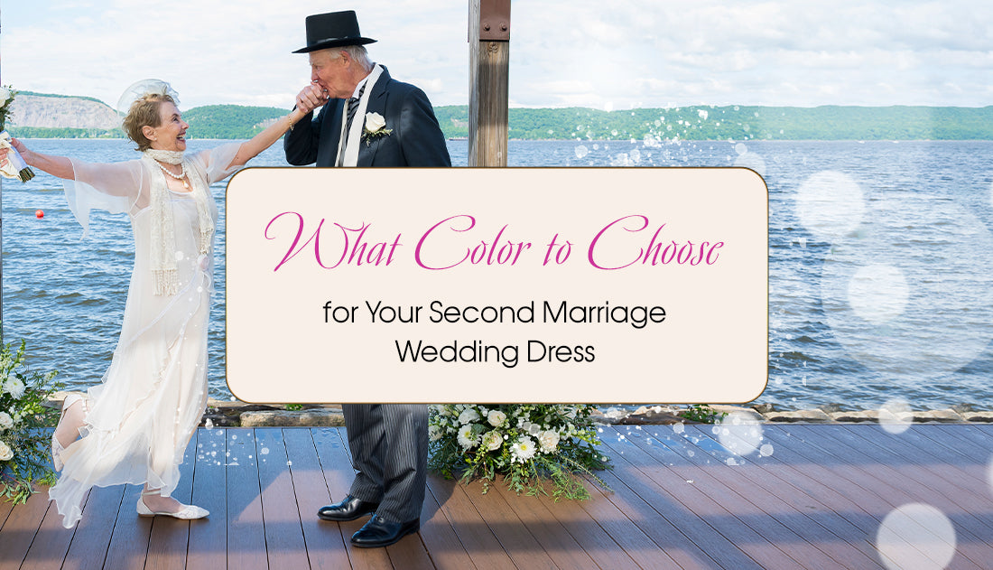 What color to choose for your second marriage wedding dress A Guide WardrobeShop