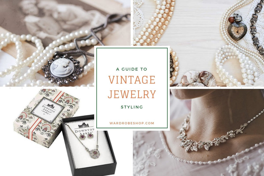 vintage jewelry styling