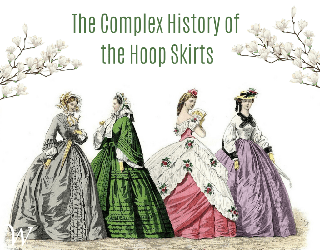 history of hoop skirts