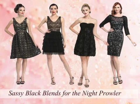 Sexy Black Cocktail Dresses