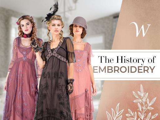 history of embroidery