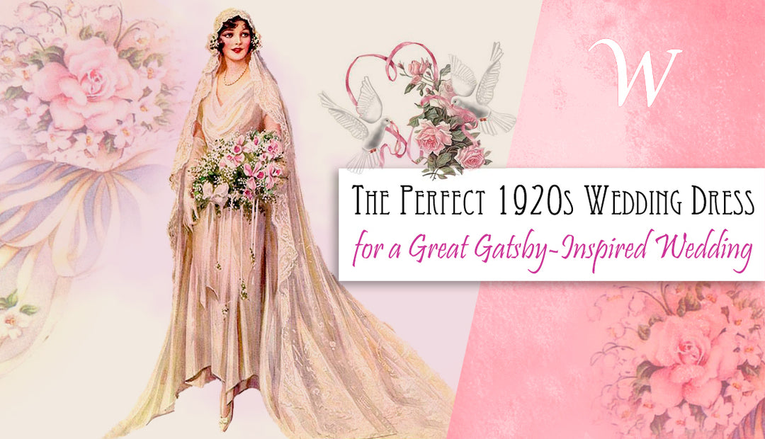 The Perfect 1920s Wedding Dress for a Great Gatsby-Inspired Wedding