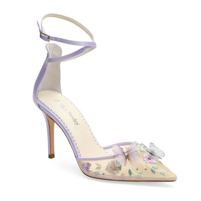 Eve Garden Party Heels in Lavender