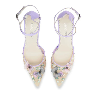 Eve Garden Party Heels in Lavender