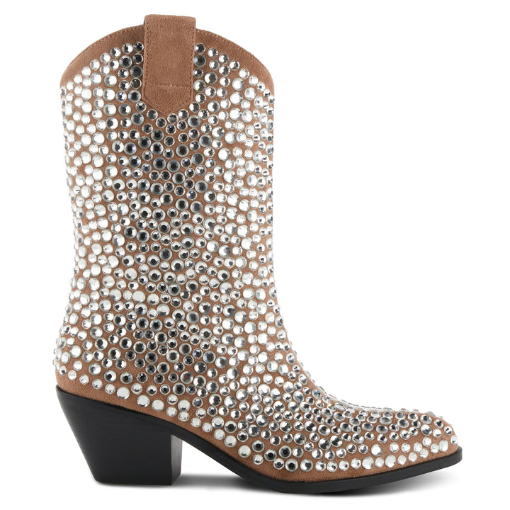 Starshow Western Bootie in Tan