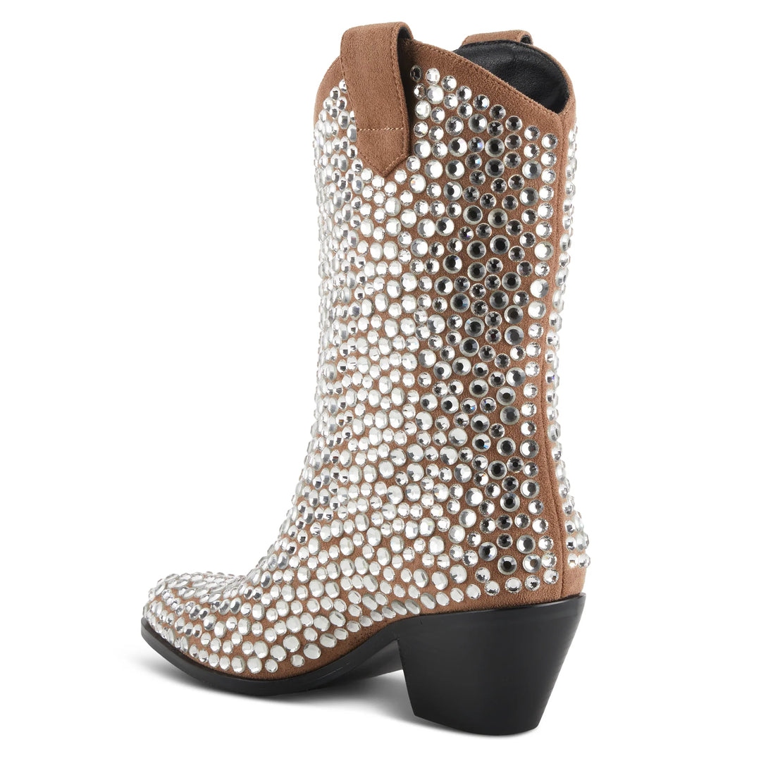 Starshow Western Bootie in Tan