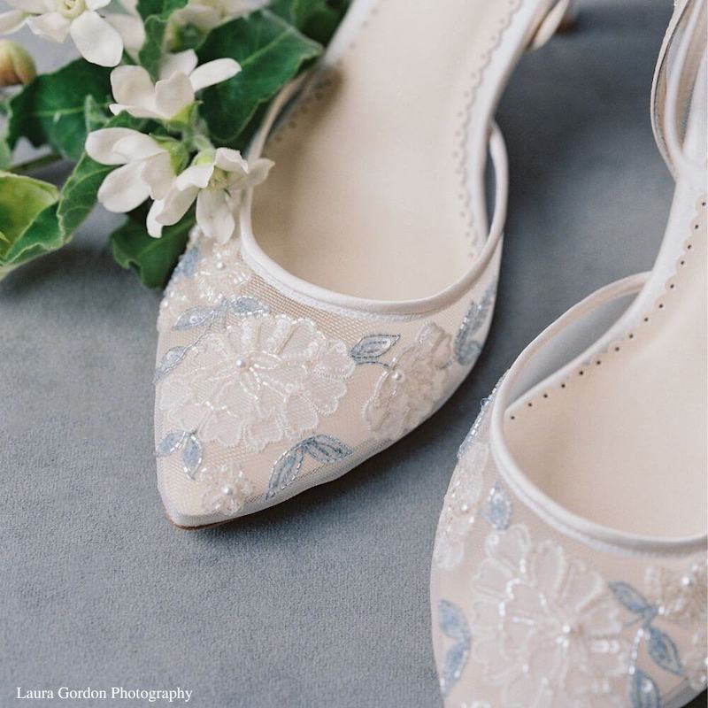 Viola 1920s Wedding Shoes in Ivory