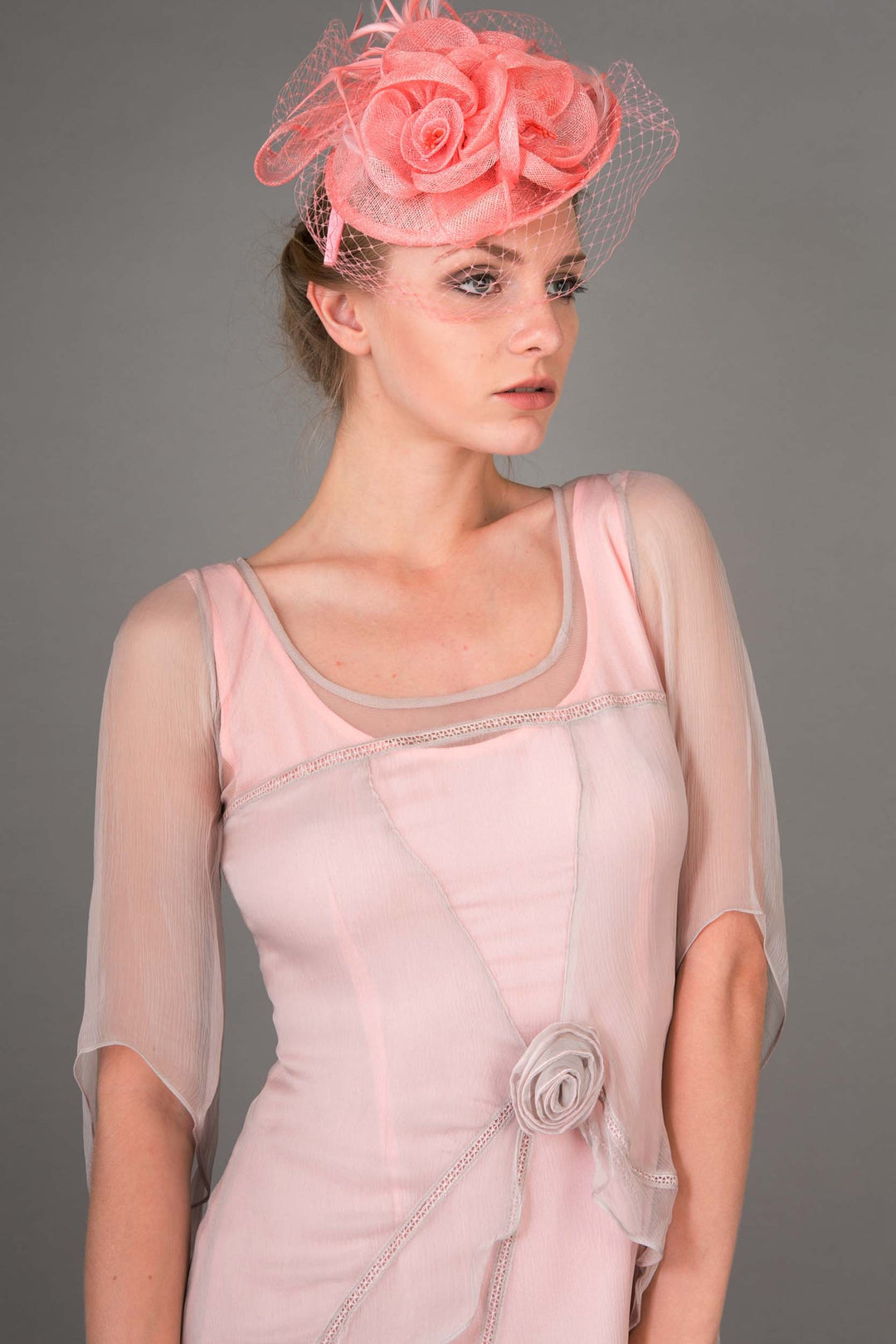 Great Gatsby Tea Party Dress in Rose by Nataya - SOLD OUT