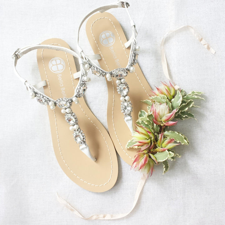 Hera Bridal Sandals