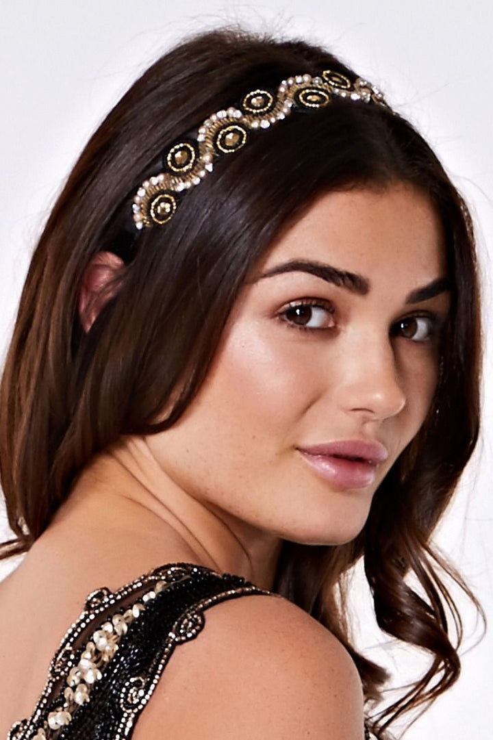 Eliza-Flapper-Headband-in-Black-Gold-by-Gatsby-Lady